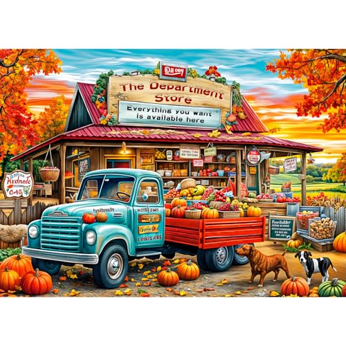 TangComplete - Kaufhaus - Puzzles für Erwachsene 1000 Teile, herausfordernde Puzzlespiele, unmögliche Puzzle, Puzzles 1000 Teile, schwierige harte Puzzles für Erwachsene von TangComplete
