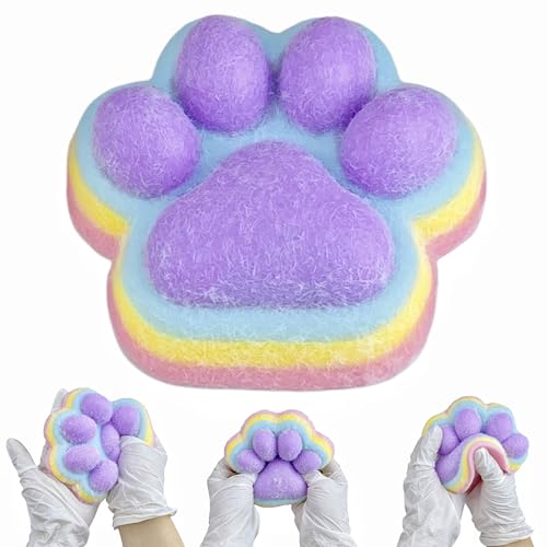 Fufu Big Cat Paw Squishy Spielzeug 5 Zoll Klebrige Katze Pfotenabdruck Squishies Große Prise Familie Tuba Squishy Tangcii Riesen Regenbogen Katze Pfote Squeeze Spielzeug für Erwachsene Stressabbau Fufu Big Cat Paw Squishy Spielzeug 5 Zoll Klebrige Katze Pfotenabdruck Squishies Große Prise Familie Tuba Squishy Tangcii Riesen Regenbogen Katze Pfote Squeeze Spielzeug für Erwachsene Stressabbau von Tangcii