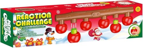 Tangdudu Apfel Fangspiel, schnelles Reaktionsspiel mit 6 ABS-Äpfeln, Hand-Auge-Koordination Spiel für Kinder & Erwachsene, lustiges Party- und Familienspiel perfektes Geburtstags- & Weihnachtsgeschen Tangdudu Apfel Fangspiel, schnelles Reaktionsspiel mit 6 ABS-Äpfeln, Hand-Auge-Koordination Spiel für Kinder & Erwachsene, lustiges Party- und Familienspiel perfektes Geburtstags- & Weihnachtsgeschen von Tangdudu