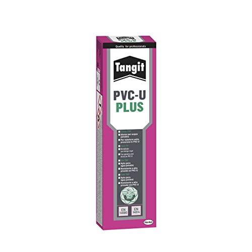 Tangit PVC-U ohne THF, Kleber für PVC, ideal für Verbindungen von Rohren aus Hart-PVC, Montage von PVC-Rohren und Fittings auch unter Druck, Dachrinnen, Kabelleitungen, ABS, Tube mit 125 g Tangit PVC-U ohne THF, Kleber für PVC, ideal für Verbindungen von Rohren aus Hart-PVC, Montage von PVC-Rohren und Fittings auch unter Druck, Dachrinnen, Kabelleitungen, ABS, Tube mit 125 g von Tangit
