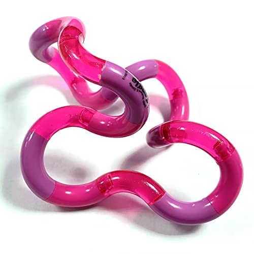 TANGLE Jr Classic (Berry) - Echtes Fidget Toys Sensory Toy - Twisty Fidget Toy Tangle Fidgets für Kinder und Erwachsene - Fidget Toy für Schule - Geschenk für Jugendliche und Erwachsene von Tangle