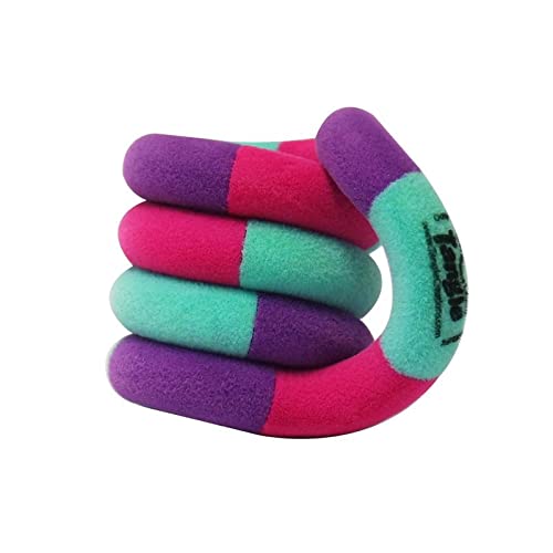 Tangle Jr. Fuzzies – Pink / Lila / Grün – Fidget-Spielzeug für Kinder – verdrehtes sensorisches Spielzeug – in offizieller Box von Tangle