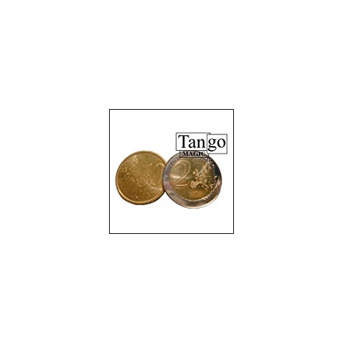 Euro Copper And Silver Coin (2e and 50c w/DVD)(E0054)Tango-Trick. von Tango Magic