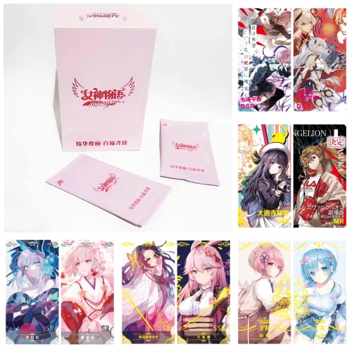 Goddess Story TCG, Anime Booster Box Spielkarten, The 10 Yuan Premium Box in 2022 - 15 Packungen mit 60 Karten (NS-10M03) von Tanha