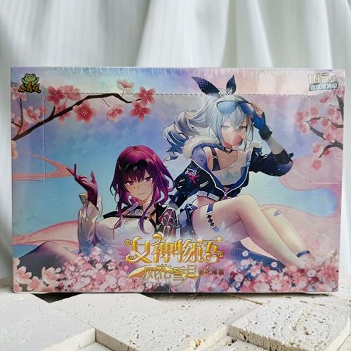 Goddess Story TCG Booster-Box für Mädchen, Anime-Sammelkarten, High-End-Serie (NS-10M05), 108 Stück von Tanha