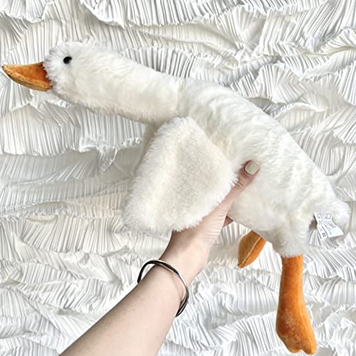 Tanha Gans Kuscheltier, Kuscheltier Gans, Kuscheltier Plushie, Kawaii Kuscheltier Plush, Ente Kuscheltier, Großes Gänse-Stofftier (Weib., 49cm) von Tanha