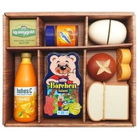 Der kleine Kaufmann - Großes Frühstücksset aus Holz mit 9 Miniaturen Der kleine Kaufmann - Großes Frühstücksset aus Holz mit 9 Miniaturen von Tanner