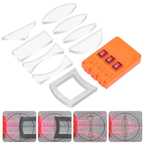 Tanstic 11Pcs Physik Optisches Experiment Set Physikalische Optik Set Lichtquelle Lehre Demonstration Ausrüstung für Lehrer Student Bildung Tanstic 11Pcs Physik Optisches Experiment Set Physikalische Optik Set Lichtquelle Lehre Demonstration Ausrüstung für Lehrer Student Bildung von Tanstic