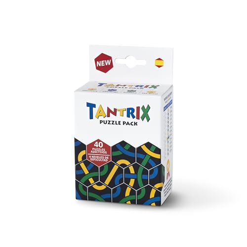 Tantrix 72080 Puzzle Pack, Solitär-Spiel der Logik und Einfallsreichtum. Ab 6 Jahren von Tantrix