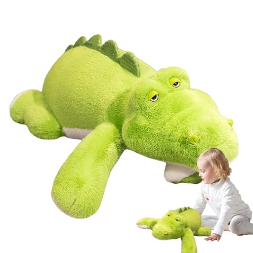 Alligator aus Plüsch, Alligator-Plüschtier, 17,72 Zoll, Krokodil aus Plüsch, niedlich, Cartoon, Plüschkissen für Schlafen, Geburtstag, Weihnachten Alligator aus Plüsch, Alligator-Plüschtier, 17,72 Zoll, Krokodil aus Plüsch, niedlich, Cartoon, Plüschkissen für Schlafen, Geburtstag, Weihnachten von Tanxemery