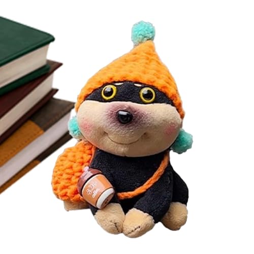 Auto Rückspiegel Zubehör, Auto Mittelkonsole Ornament in Form eines niedlichen Hundes - Biene Design Dekorative Innendekoration Auto | Anti-Stress Welpenfigur, weich e Auto Rückspiegel Zubehör, Auto Mittelkonsole Ornament in Form eines niedlichen Hundes - Biene Design Dekorative Innendekoration Auto | Anti-Stress Welpenfigur, weich e von Tanxemery