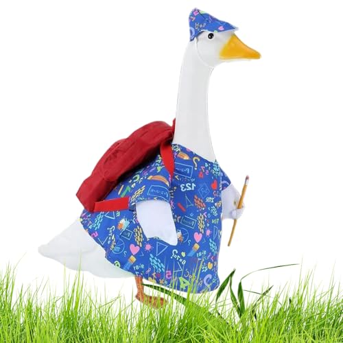 Kostüme für Gänse, Kostüm für den ersten Schultag | Dekoratives Kostüm-Set für Innen- und Außenbereich, Garten, Party, Geburtstag Kostüme für Gänse, Kostüm für den ersten Schultag | Dekoratives Kostüm-Set für Innen- und Außenbereich, Garten, Party, Geburtstag von Tanxemery