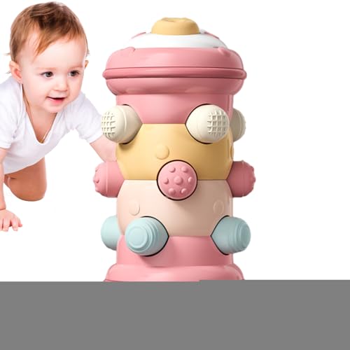 Kriechendes Rollenspielzeug, Rollspielzeug, kriechendes Rollspielzeug, interaktive sensorische Bewegung, Lernspielzeug für die frühe Entwicklung von Kleinkindern ab 3 Monaten und Kriechendes Rollenspielzeug, Rollspielzeug, kriechendes Rollspielzeug, interaktive sensorische Bewegung, Lernspielzeug für die frühe Entwicklung von Kleinkindern ab 3 Monaten und von Tanxemery