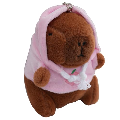 Plüschspielzeug Capybara Schlüsselanhänger, Schlüsselanhänger aus Plüsch, Capybara, Cartoon, Simulation, realistisches Capybara-Spielzeug, Wildtiere, Geschenk für Freunde und Kinder, Rosa, Se référer Plüschspielzeug Capybara Schlüsselanhänger, Schlüsselanhänger aus Plüsch, Capybara, Cartoon, Simulation, realistisches Capybara-Spielzeug, Wildtiere, Geschenk für Freunde und Kinder, Rosa, Se référer von Tanxemery