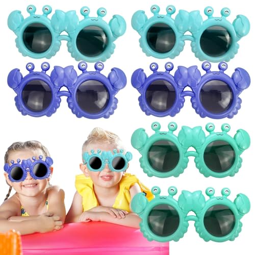 Tanxemery 【Lustige Partybrille】6 Stück Lustige Party-Sonnenbrille | Ausgefallene Brille mit gebogenen Bügeln und leichten transparenten Gläsern für Meer Männer Frauen Tanxemery 【Lustige Partybrille】6 Stück Lustige Party-Sonnenbrille | Ausgefallene Brille mit gebogenen Bügeln und leichten transparenten Gläsern für Meer Männer Frauen von Tanxemery