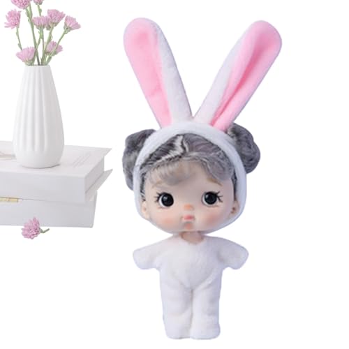 Tanxemery Reborn Kids Puppen, Reborn für – kleine realistische Wiedergeburt – beruhigende süße Puppen, tragbar, lustiges Spielzeug zum Entspannen, Spielen, Begleiten von Tanxemery
