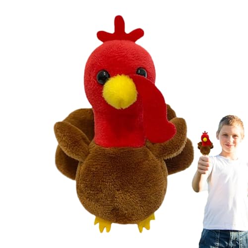 Tierische Fingerpuppen,Türkei-Fingerpuppen | Fingerpuppenspiel mit weichen Truthahnhänden | Lernpuppen zum Geschichtenerzählen, Rollenspiele, Fingerplüschspielzeug für Kinder, Mädchen und Tierische Fingerpuppen,Türkei-Fingerpuppen | Fingerpuppenspiel mit weichen Truthahnhänden | Lernpuppen zum Geschichtenerzählen, Rollenspiele, Fingerplüschspielzeug für Kinder, Mädchen und von Tanxemery