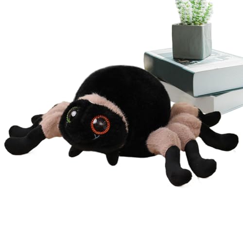 Tierpuppen aus Plüsch, Spielzeug aus Plüsch, Spinne, Simulationsspielzeug – weiche Dekoration für Zuhause, dekorative Plüschtiere, Plüschtiere für Ostern von Tanxemery