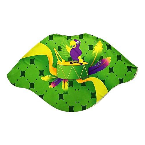 Umhang für brasilianische Karnevalskostüme, brasilianischer Karnevalsumhang, Umhang für Karnevalspartys, Klassische Cosplay-Kostümumhänge, geeignet für Erwachsene, Teenager, Kinder, Bühnenkostüme, Tan Umhang für brasilianische Karnevalskostüme, brasilianischer Karnevalsumhang, Umhang für Karnevalspartys, Klassische Cosplay-Kostümumhänge, geeignet für Erwachsene, Teenager, Kinder, Bühnenkostüme, Tan von Tanxemery