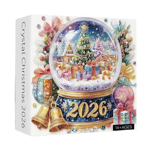 Weihnachtskristallkugel Puzzle 1000 Teile,2026 Weihnachts Bastel Puzzle | Puzzlespaß Für Erwachsene Männer Frauen Familie Aktivität Feiertagsvergnügen Entspannung Weihnachtskristallkugel Puzzle 1000 Teile,2026 Weihnachts Bastel Puzzle | Puzzlespaß Für Erwachsene Männer Frauen Familie Aktivität Feiertagsvergnügen Entspannung von Tanxier