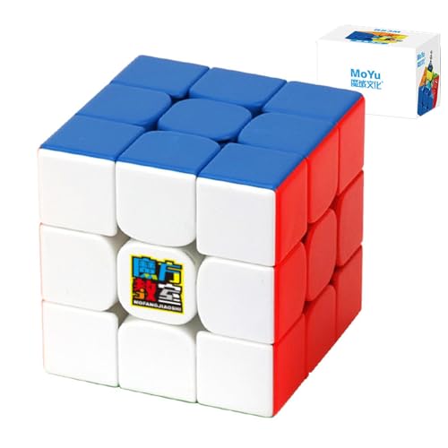 Zauberwürfel, Moyu RS3M 2020 3x3 Speed Cube Magnetic Version Magnetischer Geschwindigkeitswürfel Puzzlewürfe Denksportaufgaben für Kinder Erwachsene Jungen Mädchen Geschenke von TaoLeLe