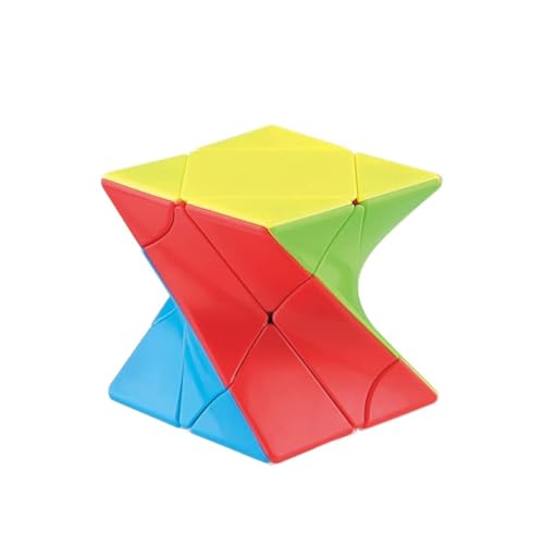 TaoLeLe Speed ​​Cube Twist Skewb Cube Aufkleber Magci Cube 3D Puzzles Cube lebendige Farbe Puzzle für Speed-Liebhaber Cube von TaoLeLe