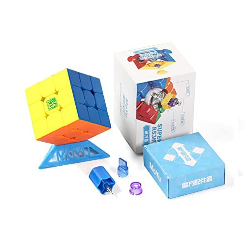 Zauberwürfel, MoYu Super RS3M 2022 3x3 Speed Cube Magnetic Version Magnetischer Geschwindigkeitswürfel Puzzlewürfe Denksportaufgaben Geeignet für Zauberwürfel Enthusiasten von TaoLeLe