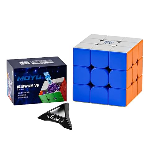 Zauberwürfel, MoYu WeiLong WRM V9 3x3 Speed Cube Maglev Version Magnetischer Geschwindigkeitswürfel 3D Puzzlewürfe Denksportaufgaben für Kinder Erwachsene Jungen Mädchen Geschenke von TaoLeLe