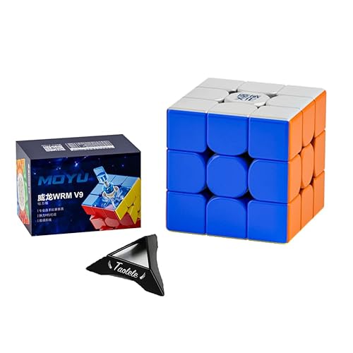 Zauberwürfel, MoYu WeiLong WRM V9 3x3 Speed Cube Magnetic Version Magnetischer Geschwindigkeitswürfel 3D Puzzlewürfe Denksportaufgaben für Kinder Erwachsene Jungen Mädchen Geschenke von TaoLeLe