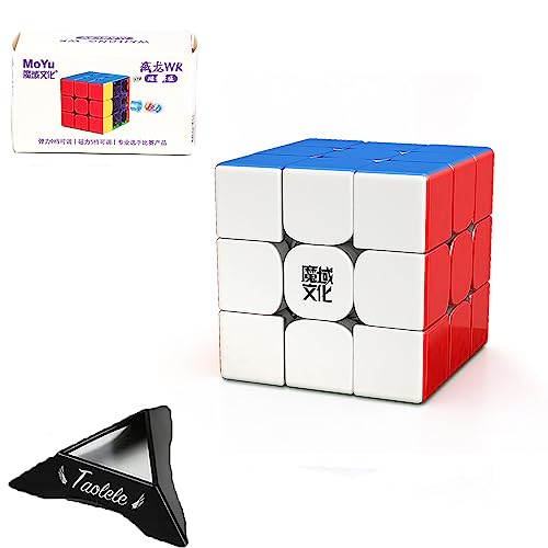 Zauberwürfel, MoYu Weilong WRM 2021 3x3 Speed Cube Maglev Version Magnetischer Geschwindigkeitswürfel Puzzlewürfe Denksportaufgaben für Kinder Erwachsene Jungen Mädchen Geschenke von TaoLeLe