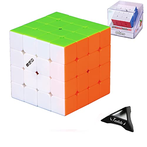 Zauberwürfel, QiYi MS 4x4 Speed Cube Magnetischer Geschwindigkeitswürfel 3D Puzzlewürfe Denksportaufgaben für Kinder Erwachsene Jungen Mädchen Geschenke von TaoLeLe