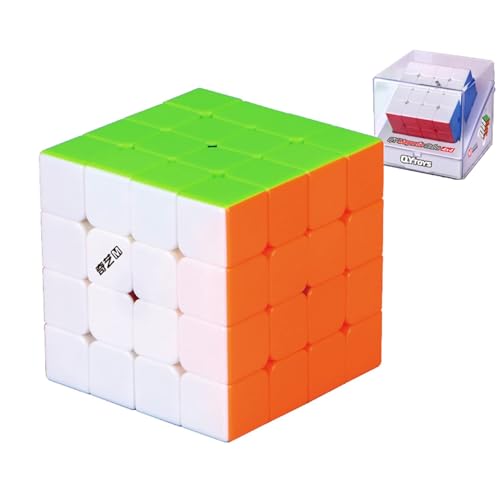 Zauberwürfel, QiYi MS 4x4 Speed Cube Magnetischer Geschwindigkeitswürfel 3D Puzzlewürfe Denksportaufgaben für Kinder Erwachsene Jungen Mädchen Geschenke von TaoLeLe