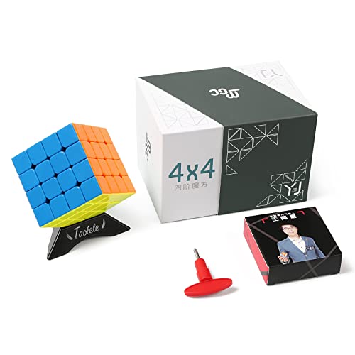 Taolele YJ MGC 4x4 Magnetische Aufkleberlose Geschwindigkeit Würfel 4x4x4 M Magic Cube 3D Puzzle Spielzeug von TaoLeLe