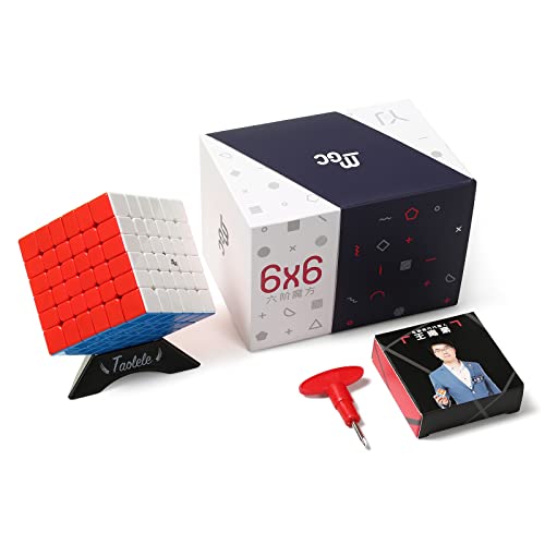 Zauberwürfel, YJ MGC 6x6 Speed Cube Magnetischer Geschwindigkeitswürfel 3D Puzzlewürfe Denksportaufgaben für Kinder Erwachsene Jungen Mädchen Geschenke von TaoLeLe
