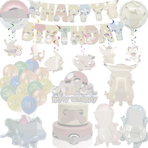 Geburtstag Party Set, Kinder Geburtstag Partyzubehör, HAPPY BIRTHDAY Banner mit Cartoon-Bilder, Kids' Party Balloons Geburtstag Party Set, Kinder Geburtstag Partyzubehör, HAPPY BIRTHDAY Banner mit Cartoon-Bilder, Kids' Party Balloons von TaoLiMuTX