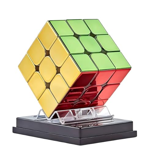 3x3 Geschwindigkeitswürfel, Cyclone Boys Magnetischer Zauberwürfel Spiegelnd Reflektierend Original Lebendig Glänzend Würfel 3D Rätsel Puzzle-Würfel Geschenke für Kinder Erwachsene Jungen und Mädchen von TaoLeLe