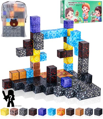 Taoxee Magnetische Bausteine,96PCS Baue Mine Magnet Magnetische Spielzeug,Magnet World Caverns für Jungen und Mädchen im Alter von 3 4 5 6 7 8,Kreative Kinderspiele,EIN Ostergeschenk,Kinderspielzeug Taoxee Magnetische Bausteine,96PCS Baue Mine Magnet Magnetische Spielzeug,Magnet World Caverns für Jungen und Mädchen im Alter von 3 4 5 6 7 8,Kreative Kinderspiele,EIN Ostergeschenk,Kinderspielzeug von Taoxee