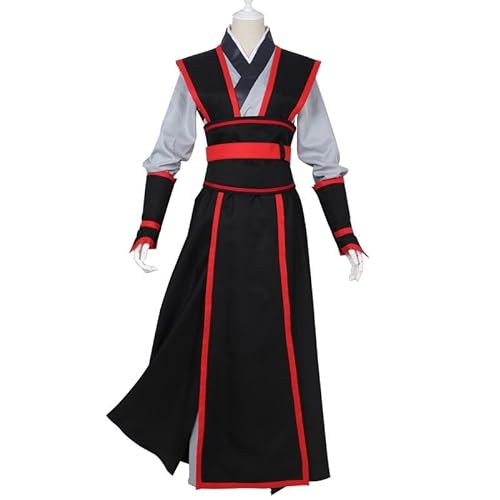 Mo Dao Zu Shi Wei Wuxian Cosplay Mo Dao Zu Shi Kostüm/Perücke, Karnevalskostüm Wei Wuxian Hanfu Cosplay von Taoyuany