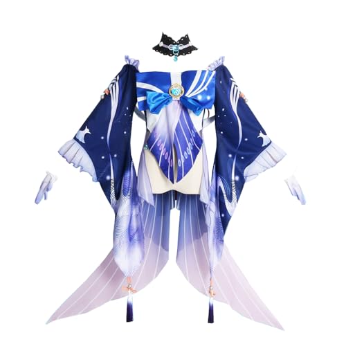 Taoyuany Anime Cosplay costume Popular Anime Character Sangonomiya Kokomi Cosplay Costume Suitable for Party Masquerade Party Animation Exhibition von Taoyuany