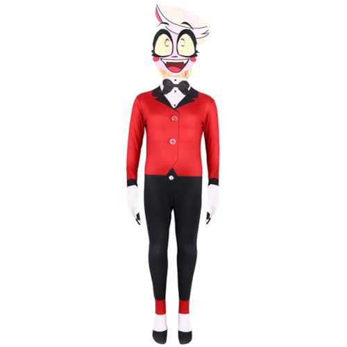 Taoyuany Hazbin Hotel Cosplay Bodysuit Anime Halloween Overall Alastor Charlie Morningstar Kostüm Karneval Jumpsuit Für Erwachsene von Taoyuany