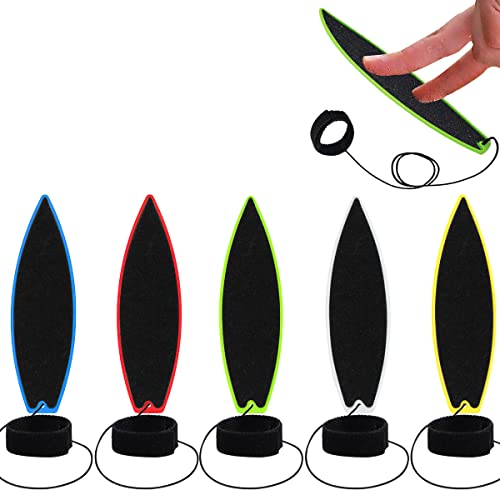 Taozoey Finger Surfbrett, 5 Stücke Mini Fingerspitzen Surfbrett, Skateboard, Fingerboard Spielzeug für Kinder und Erwachsene Taozoey Finger Surfbrett, 5 Stücke Mini Fingerspitzen Surfbrett, Skateboard, Fingerboard Spielzeug für Kinder und Erwachsene von Taozoey