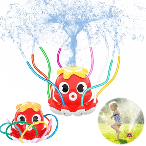 Taozoey Sprinkler Spielzeug, Wasserspielzeug Kinder Outdoor Spielzeug, Sommer Kraken Wasserspielzeug, Wassersprinkler für Kinder, Wassersprühkraken, Sprinkler Spielzeug Taozoey Sprinkler Spielzeug, Wasserspielzeug Kinder Outdoor Spielzeug, Sommer Kraken Wasserspielzeug, Wassersprinkler für Kinder, Wassersprühkraken, Sprinkler Spielzeug von Taozoey