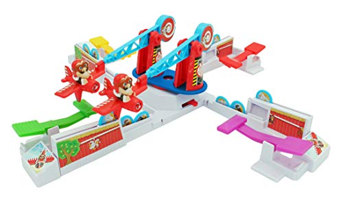 Drunken Louie Doppeldecker Erweiterung für Looping Louie Spielarm mit 2 Flugzeugen Tuning Edition 2022 (Blau, Erweiterungsset montiert) von Tapes4you