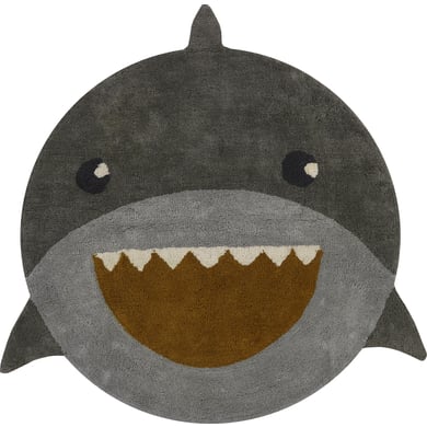 Tapis Petit Kinderteppich Shark grey Ø 110 cm von Tapis Petit