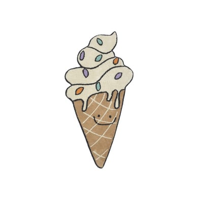 Tapis Petit Teppich Ice Cream bunt 60 x 130 cm von Tapis Petit