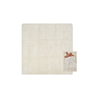 Tapis Petit Tic Tac Toe beige 120 x 120 cm von Tapis Petit