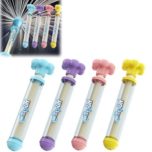 4 Stück Feuerwerk Wasserpistole, Romantische Feuerwerks Wasserpistole Wassersprühspielzeug, Strandspielzeug für Kinder und Erwachsene Wasserpistole Im Feuerwerksstil für Outdoor Pool Beach (B) von Tarange