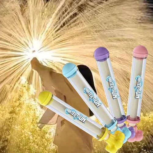 Feuerwerks Wasserpistole, Romantisches Feuerwerks Wassersprühspielzeug, Wasser Feuerwerk Wasserspritzpistole, Strandspielzeug für Kinder und Erwachsene (A) von Tarange