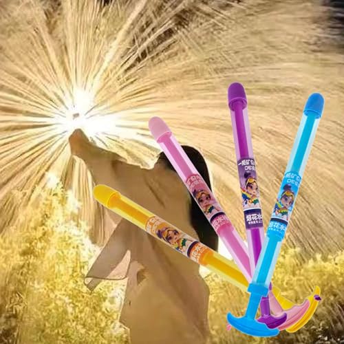 Feuerwerks Wasserpistole, Romantisches Feuerwerks Wassersprühspielzeug, Wasser Feuerwerk Wasserspritzpistole, Strandspielzeug für Kinder und Erwachsene (B) von Tarange