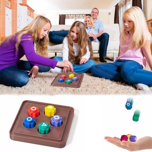 Tarange Gonggi Korean Game | Gonggi Jack Stone Pebbles Set Handspiel Mit Bunt Steinchen Gonggi Jack Gonggi Traditionelles Koreanisches Spiel Klassischer Hand-Auge-Koordinationsspaß (Blaue Basis) von Tarange